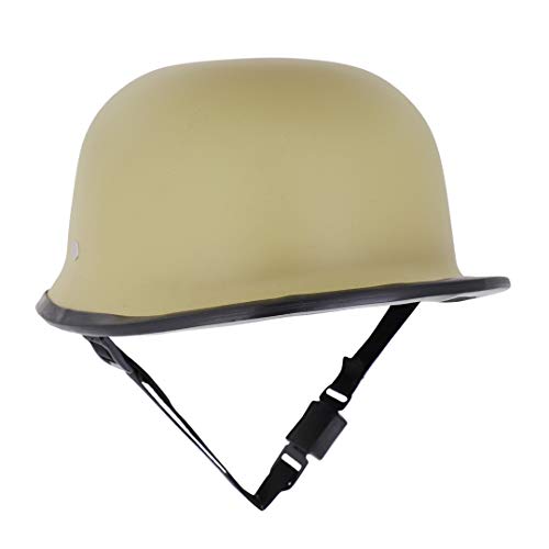 Sage Square German Retro Style Multi-Purpose Helmet World War Inspired for Unisex Adult (Small - S, Desesrt Strom Matte) (Non-Motorized) - Image 4