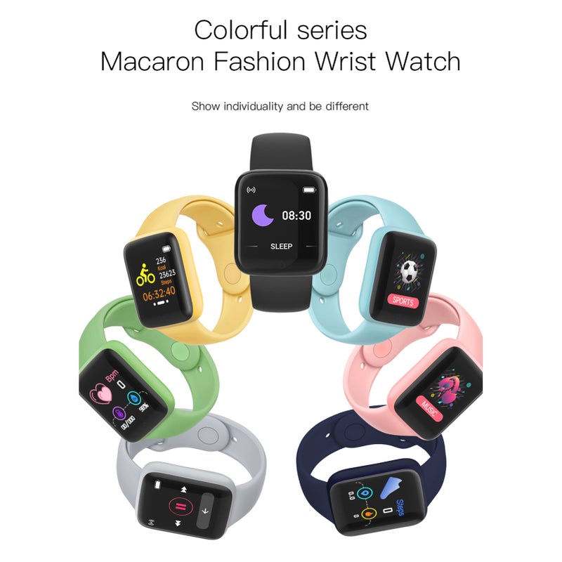 LT716 Fashion Multicolor Intelligent Watch Real-Time Monitor Multifunctional BT Sports Recha-rgeable Intelligent Watch - Image 2