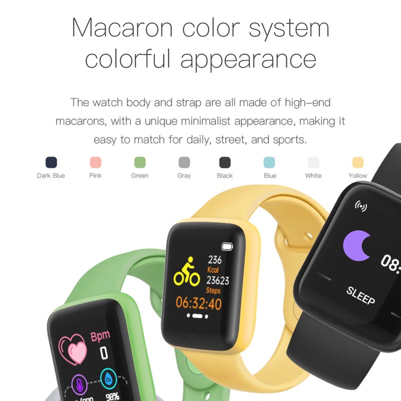 LT716 Fashion Multicolor Intelligent Watch Real-Time Monitor Multifunctional BT Sports Recha-rgeable Intelligent Watch - Image 3
