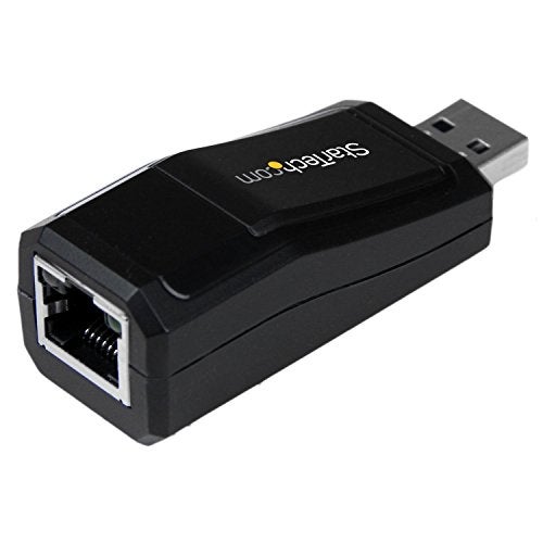 Startech.com StarTech USB 30 to Gigabit Ethernet NIC 101001000 Mbps Network Adapter Black USB31000NDS - Image 3