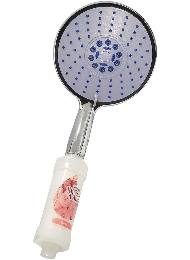 Home Pro Home Pro Breeze Shower head with Filter with Vitamin C, Helps Dry Skin And Hair Loss, with Rose Scent | Fragrance  - Image 5