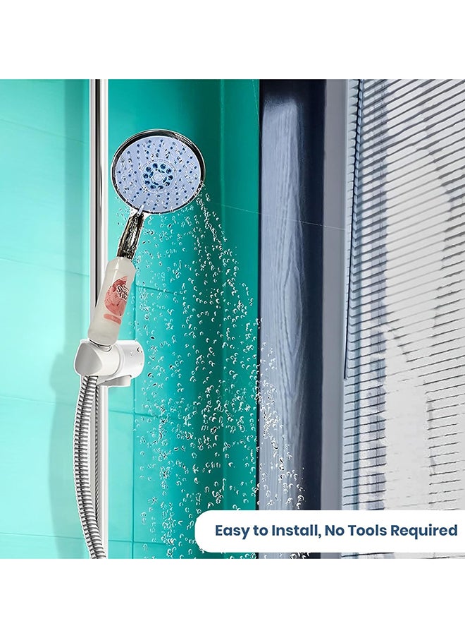 Home Pro Home Pro Breeze Shower head with Filter with Vitamin C, Helps Dry Skin And Hair Loss, with Rose Scent | Fragrance  - Image 4