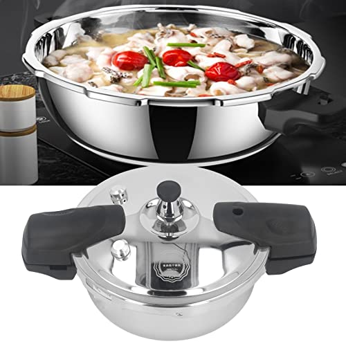Focket Stainless Steel Pressure Cooker, 1.8L Electric Pressure Cooker 1.8 Liter Mini Pressure Cooke Slow Cooker Explosion Proof Rice Cooker Yogurt Maker Cake Maker Egg Cooker Hot Pot - Image 5