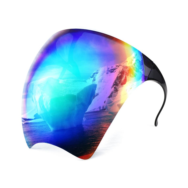 FEISEDY Full Cover Face Visor Protective Glasses Mirror Shield Sunglasses Anti Fog B2781 - Image 1