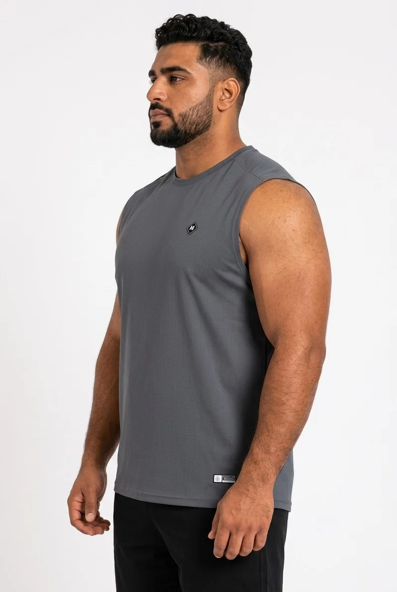Moveletix Green Men's Plus Size Training Tank Top Green for Men | Best Price UAE