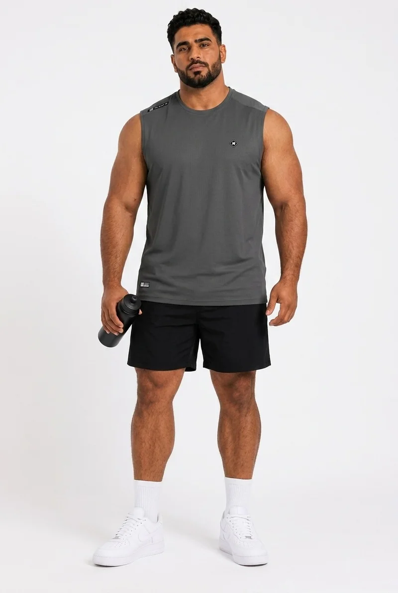 Moveletix Green Men's Plus Size Training Tank Top Green for Men | Best Price UAE