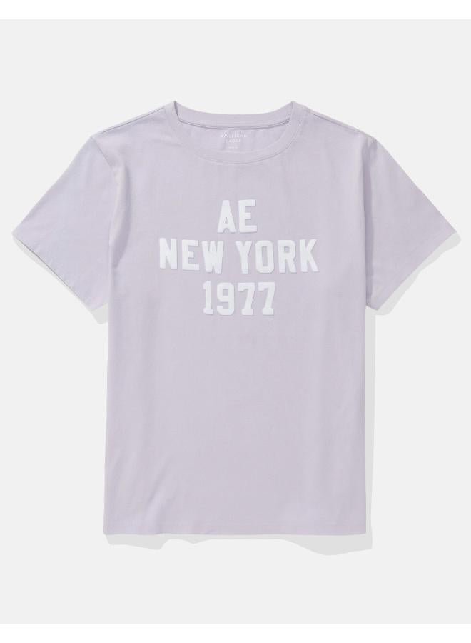 American Eagle AE Branded Graphic T-Shirt  - Image 3