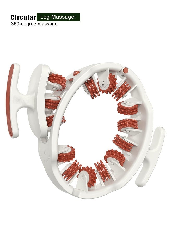 Super ZYouth New Waist and Leg Slimming Roller, Trigger Point Muscle Massage Roller for Calf, Leg, Arm, Foam Roller Deep Massage Tool for Relieve Muscle Soreness, Stiffness and Tight Muscles Orange - Image 1