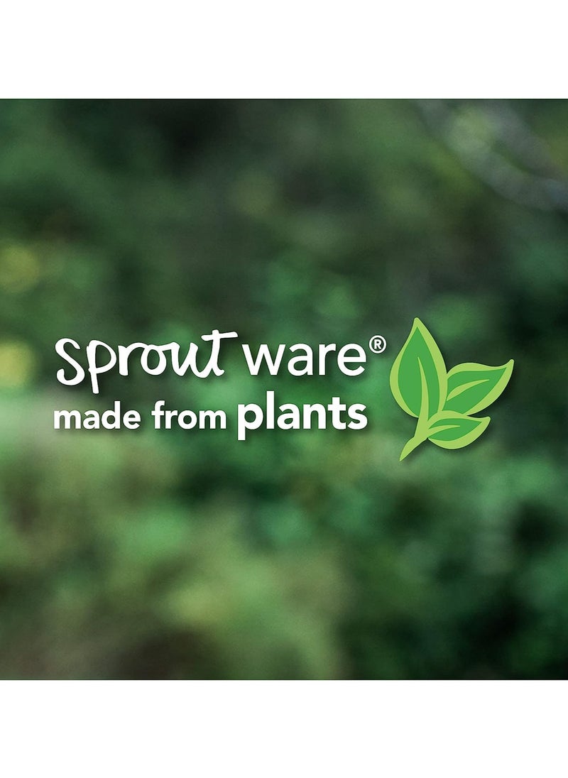 green sprouts - Sprout Ware Sip & Straw Cup made from Plants-6oz-Green- 6mo+ - Image 1