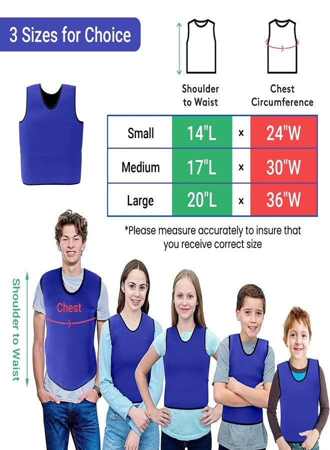 MUROCEA Kids Sensory Compression Vest - Deep Pressure Calming Vest for Autism, ADHD, Anxiety & Sensory Processing Disorder, Breathable Non‑Weighted Comfort for School & Home (S) - Image 2