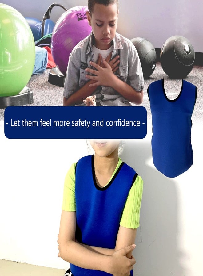 MUROCEA Kids Sensory Compression Vest - Deep Pressure Calming Vest for Autism, ADHD, Anxiety & Sensory Processing Disorder, Breathable Non‑Weighted Comfort for School & Home (S) - Image 3