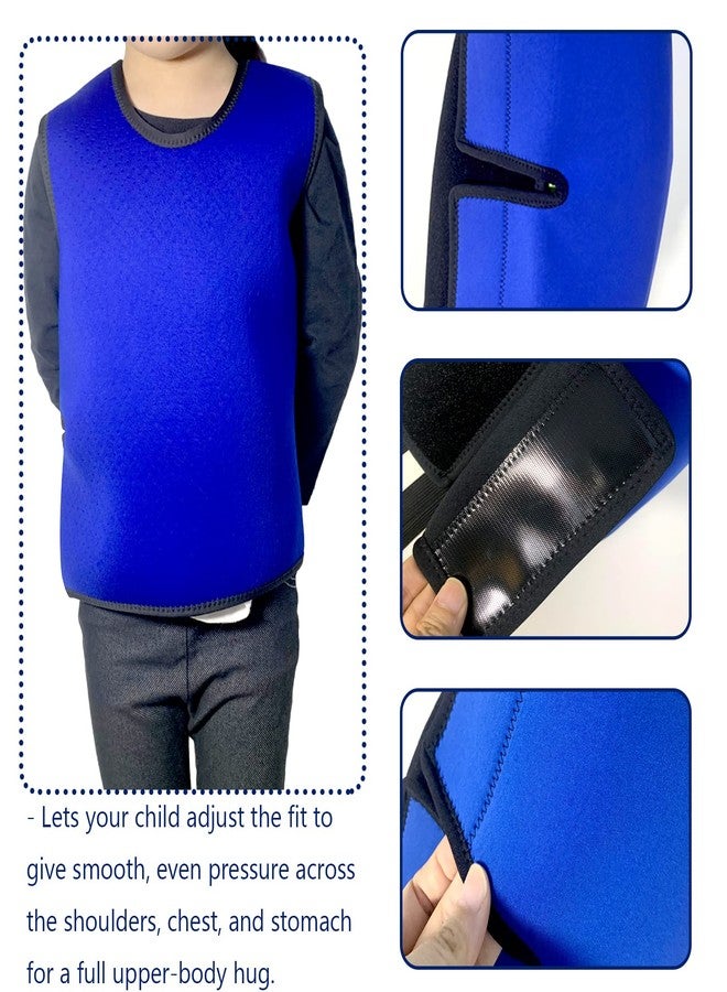 MUROCEA Kids Sensory Compression Vest - Deep Pressure Calming Vest for Autism, ADHD, Anxiety & Sensory Processing Disorder, Breathable Non‑Weighted Comfort for School & Home (S) - Image 4