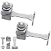 Yaocom 2 Pcs Wedge Battery Clamp Positive and Negative Battery Terminal Clamps Wedge Battery Terminal Clamps - Image 2
