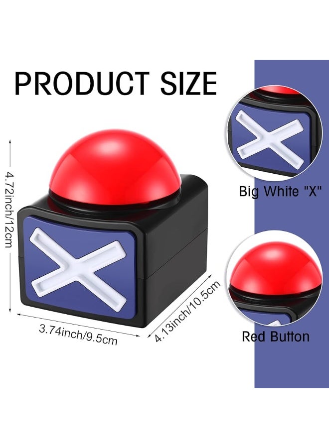 Fabbay 6 Pieces Answer Game Buzzer with Light and Sound Buzzer Alarm Buttons for Game Show Kids Adult Party Contest Prop Trivia Quiz Buzzer Toys - Image 5