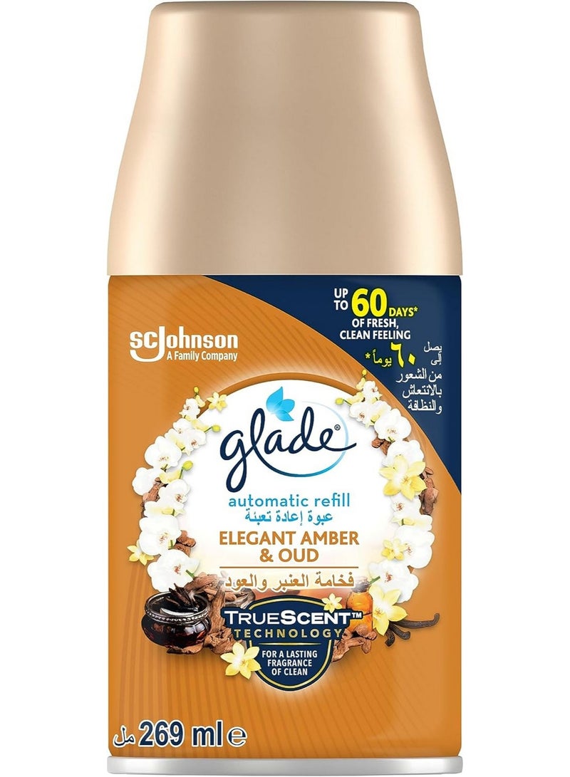 جليد معطر جو أوتوماتيكي برائحة العنبر والعود 269 مل - Image 1