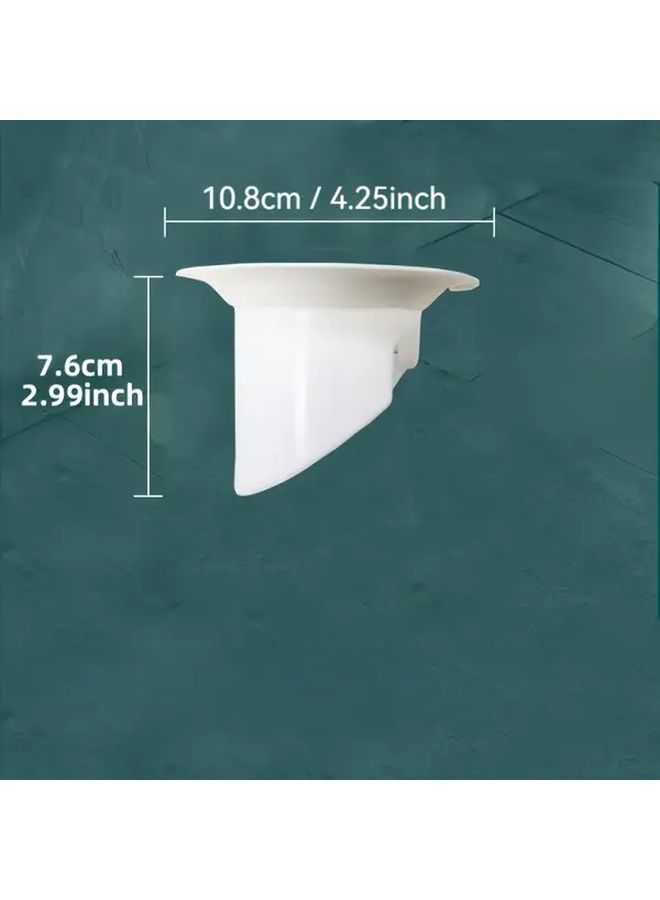 White Toilet Seat Cover With Built In Seal Core For Odor Prevention No Power Needed - Image 3