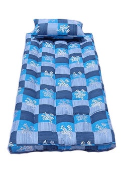 VG MATTRESS VG Mattress Ilavam panju Kapok Silk Cotton Single Cot Foldable Hostel Bed Mattress 625 x 25 feet x 3 inches with 1 Pillow  - Image 2