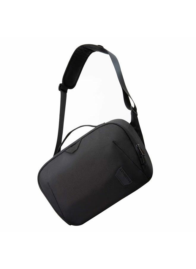 BAGSMART - Bag for DSLR Camera, Waterproof Crossbody Camera Case with Padded Shoulder Strap, Anti-Theft Shoulder Bag, Black - Image 1