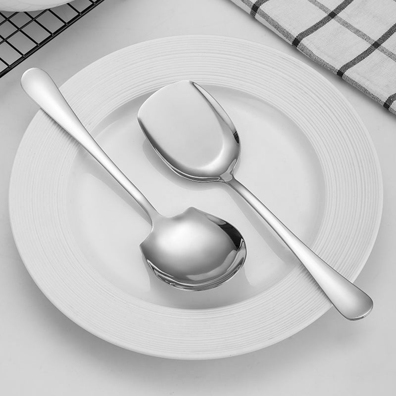 أدوات ومستلزمات الطعام، ملعقة طعام ناعمة مثالية للاستخدام المنزلي والمطاعم - Image 3