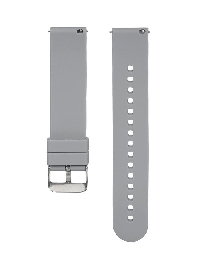 NIBEMINENT Replacement Silicone Band Grey - Image 3