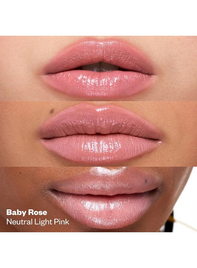 Kosas Wet Stick Hydrating & Shiny Lipstick – Soothes, Softens, and Moisturizes Lips – Baby Rose - Image 5