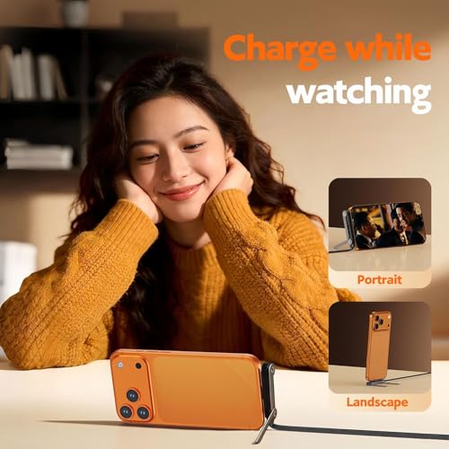 MX USB C to USB C 240W Fast Charging Cable 1.5M with Foldable Invisible Multi-Angle Adjustable Stand Multi Charger Cord with Type C Cable for Phone, Tablet,Laptops Quick Charge, Desk & Car Use - Image 3