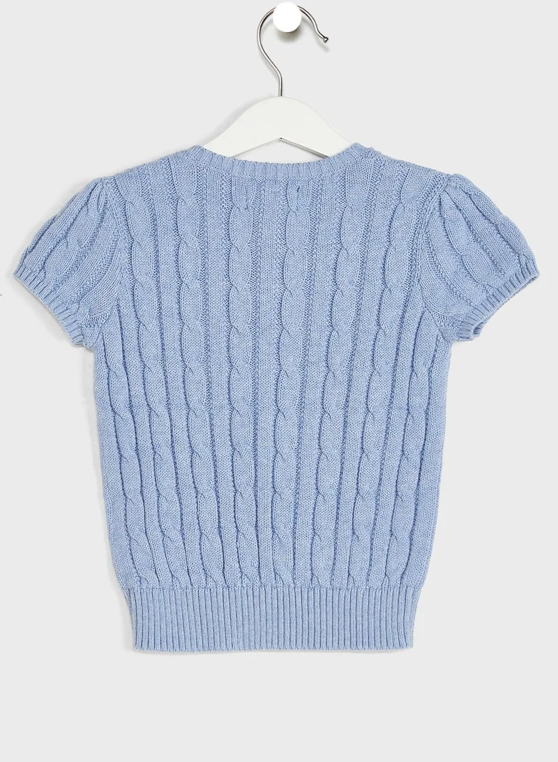 POLO RALPH LAUREN Kids Round Neck Sweater