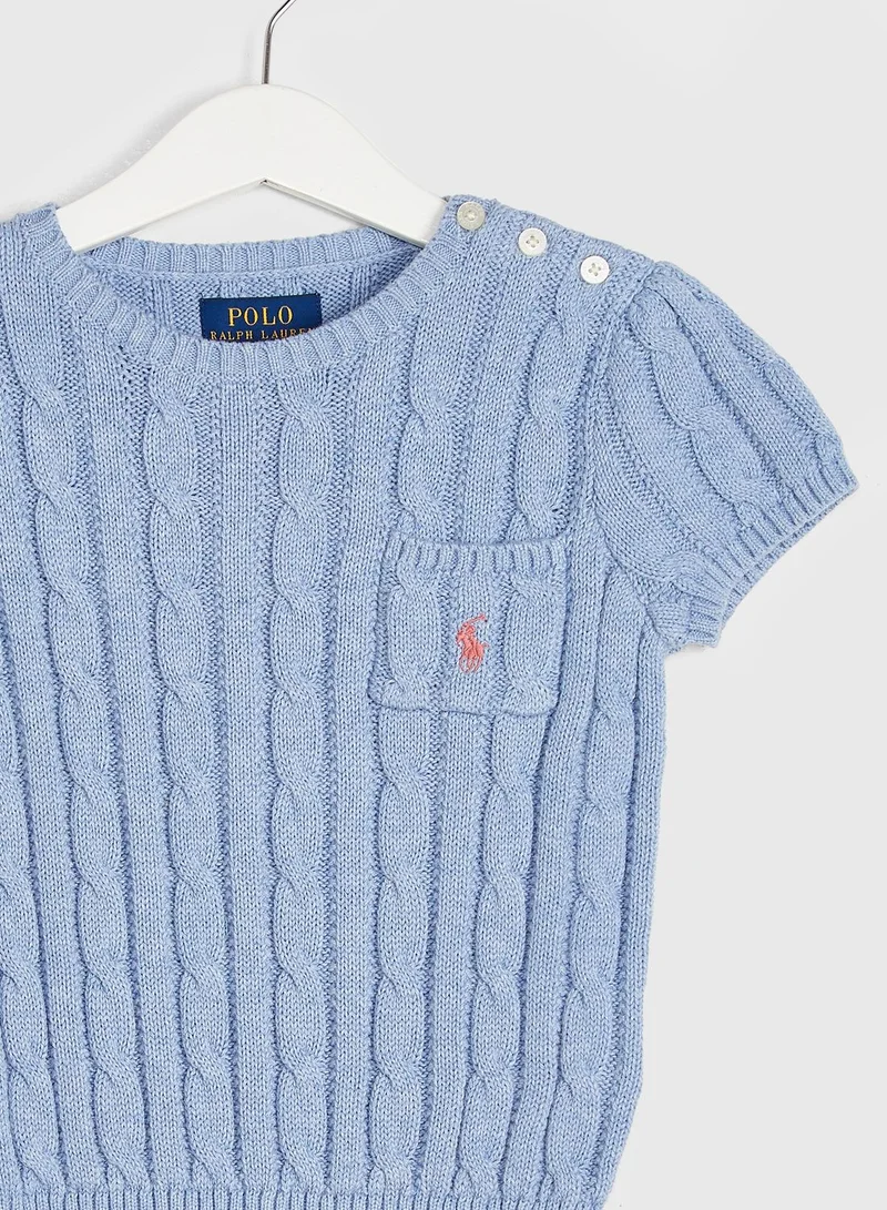 POLO RALPH LAUREN Kids Round Neck Sweater