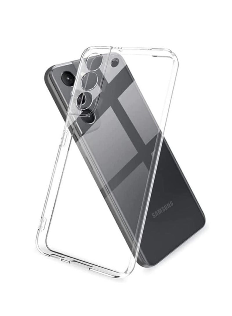 DUSALA Case for Samsung Galaxy S22 Case Cover Clear With Camera Protection, Anti-Yellowing Back Cover For Samsung Galaxy S22 5G (6.1) Transparent - Image 3