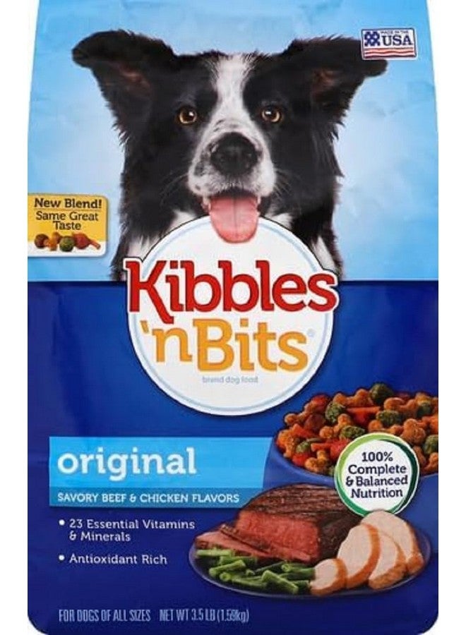  كيبلز ن بت طعام الكلاب Kibbles 'n Bits بنكهة لحم البقر والدجاج اللذيذة الأصلية - Image 1
