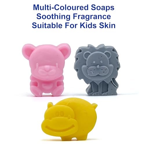 Crazy Sutra 3Pcs Kids Animal Soap Combo � Handmade Soaps with Goat Milk & Natural Oils | Paraben & SLS Free | Gentle Skin Care for Kids | Assorted Fragrances - Image 3
