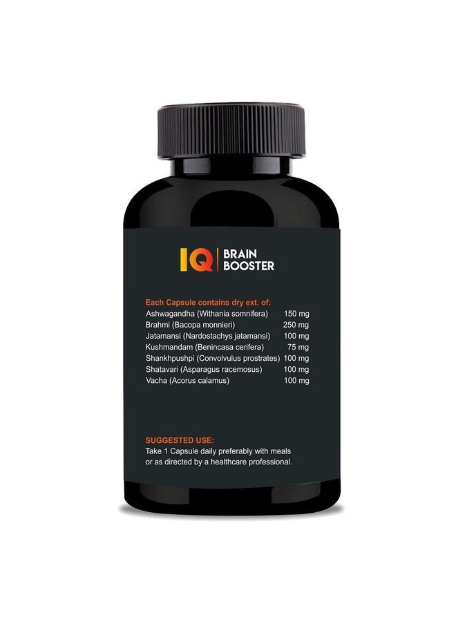 NEUHACK Iq Brain Booster With Ashwagandha & Brahmi: 30 Caps For Memory, Sleep, And Focus - Image 3