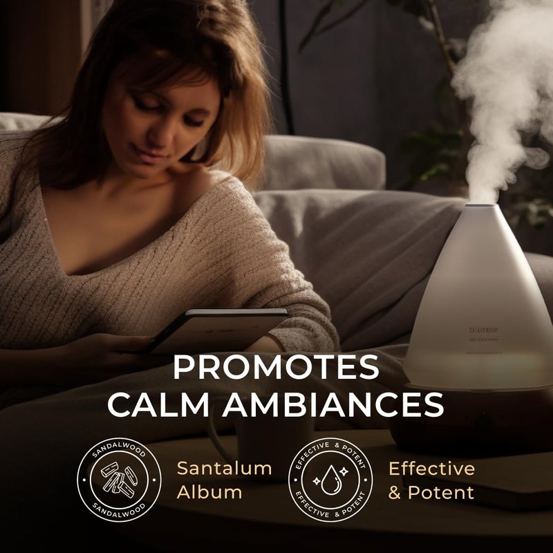 Gya Labs Sandalwood Essential Oil - 0.34 Fl Oz - for Hair, Skin, Diffuser, Aromatherapy & DIY Candle Making Scent - Image 3