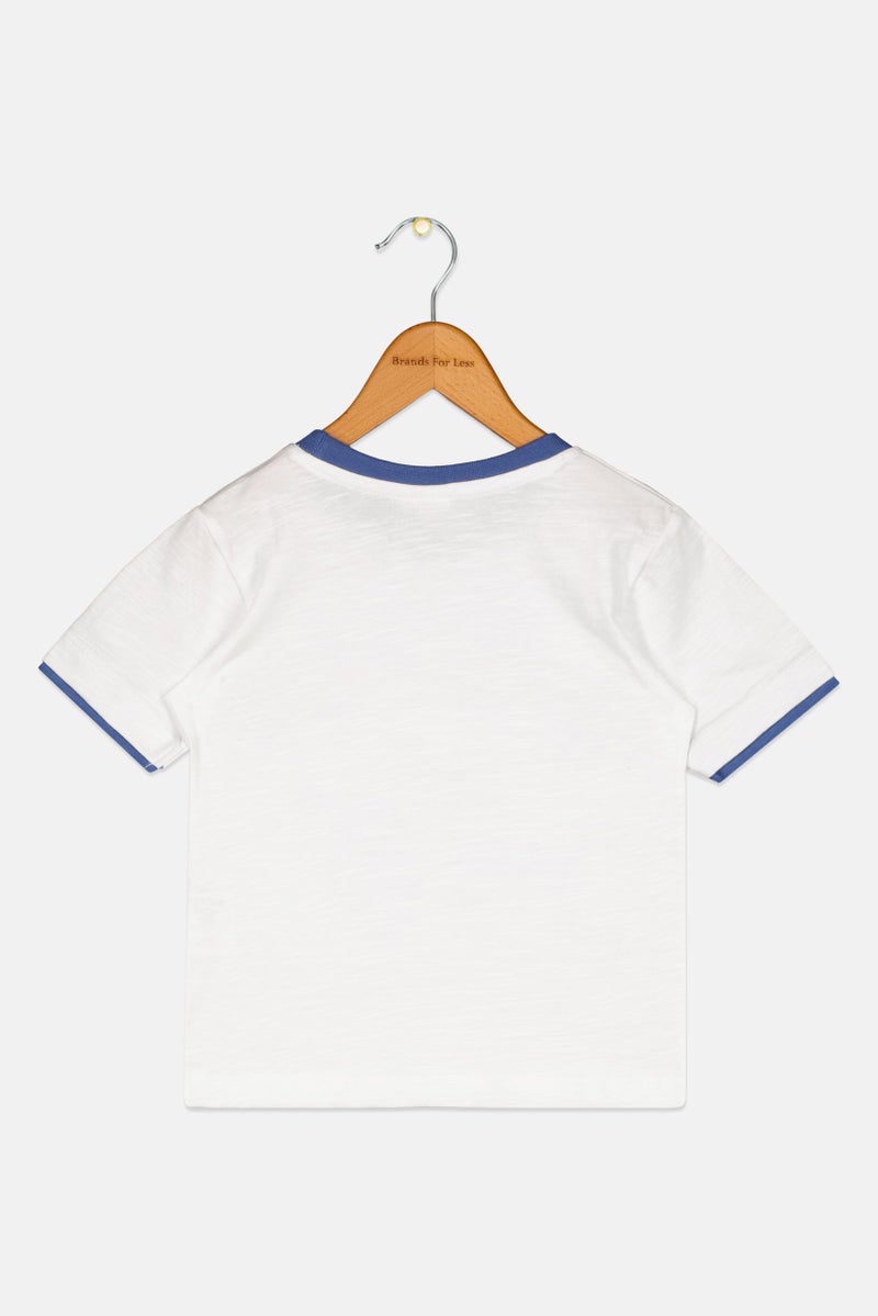 MARVEL تي شيرت جرافيك بطبعة سبايدرمان للأطفال الأولاد من مارفل، بياقة دائرية، بأكمام قصيرة، أبيض - Image 2