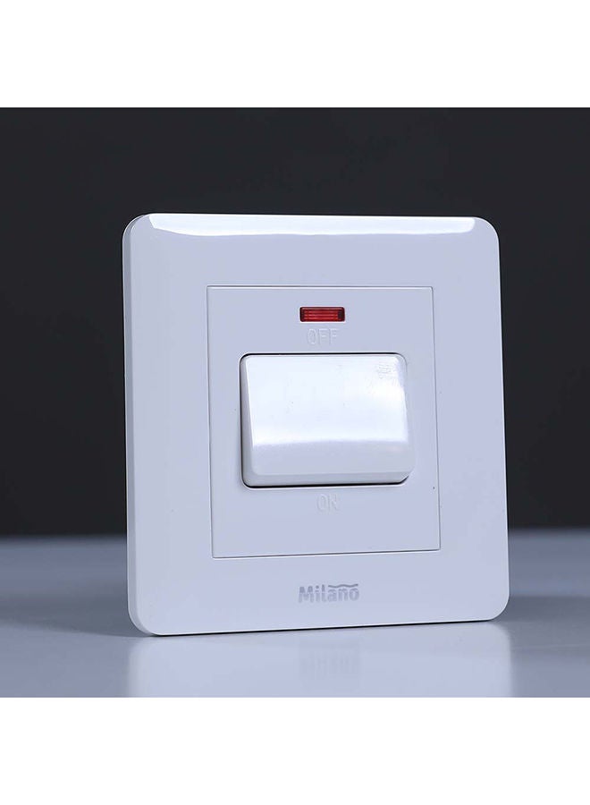 DANUBE HOME دانوب هوم - مفتاح دبل بوس 20A ميلانو مع ضوء نيون - Image 3