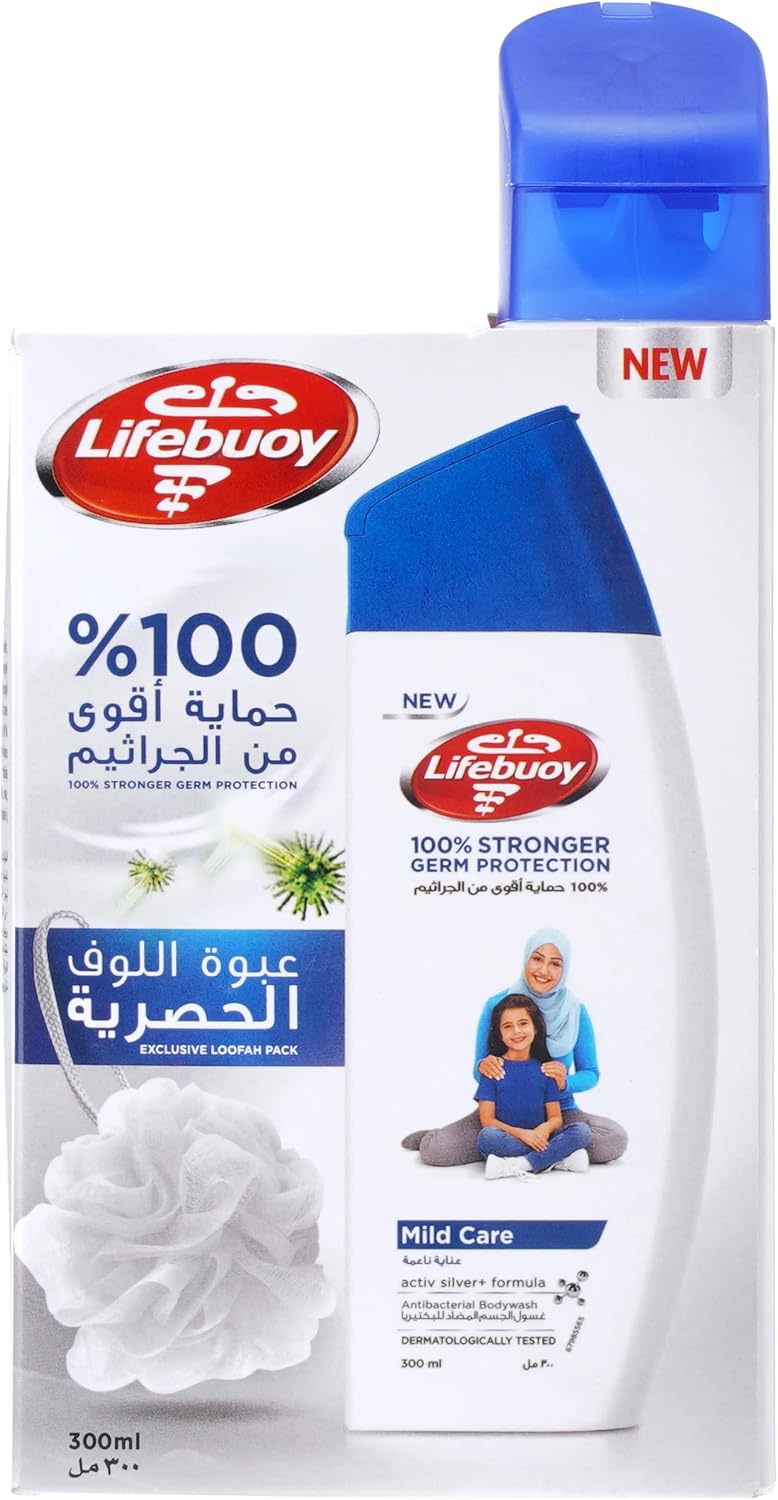 لايفبوي جل استحمام لايف بوي للعناية اللطيفة، 300 مل - Image 1