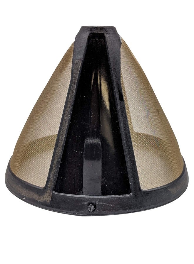 Blendin Reusable #4 Cone Style Gold Stainless Steel Mesh Coffee Filter, Compatible with Cuisinart GTF-4 and some other Coffeemaker Brewers (2 Pack) - Image 5