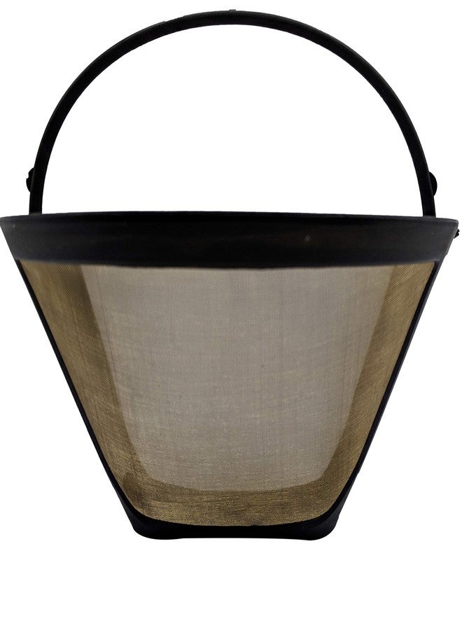 Blendin Reusable #4 Cone Style Gold Stainless Steel Mesh Coffee Filter, Compatible with Cuisinart GTF-4 and some other Coffeemaker Brewers (2 Pack) - Image 3