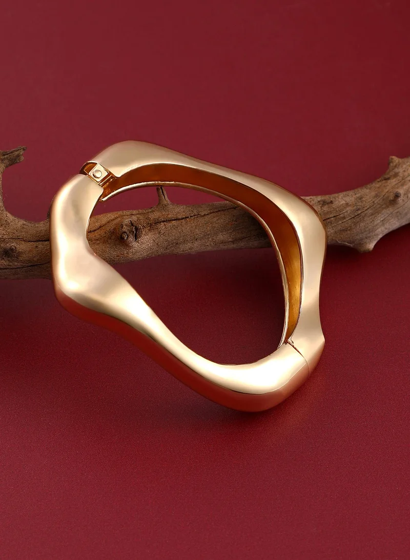 Wavy Sculptural Bangle