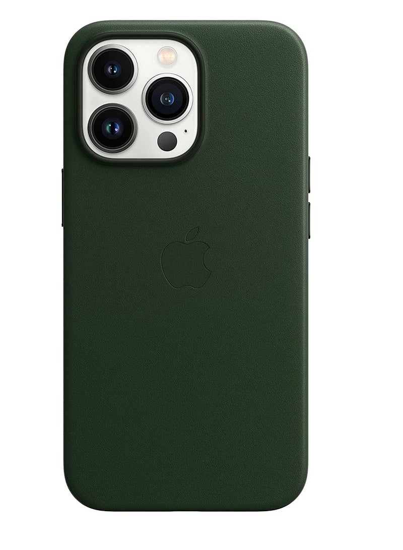 Premium Leather Case for iPhone 13 Pro Max – Luxury Protective Cover with Soft Interior Lining, Shock-Absorbing Edges, Slim Profile, Anti-Scratch Finish, and Elegant Design for Maximum Durability and Style - Image 1