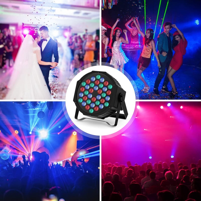 مصباح هالوجين HOLDLAMP 36 LED بار سبوت لايت للمسرح، أضواء بار LED RGB للحفلات مع تحكم عن بعد وDMX512 لإضاءة الديسكو للحانات وعروض الدي جي وحفلات أعياد الميلاد وعيد الهالوين وعيد الميلاد - Image 5