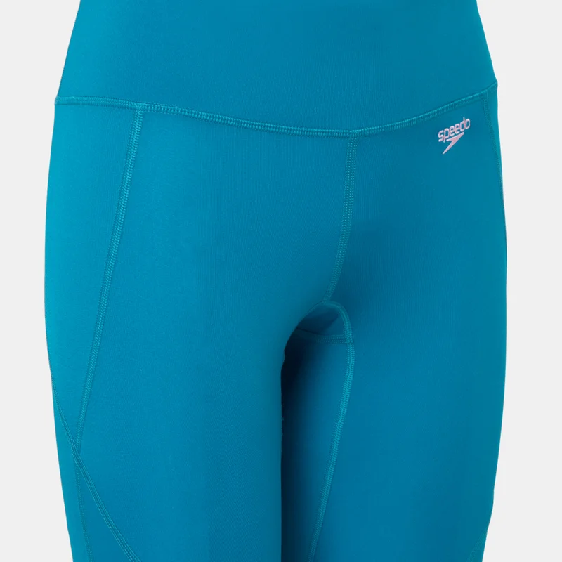 speedo Blue Women's Printed Swimming Leggings for Women | Best Price UAE