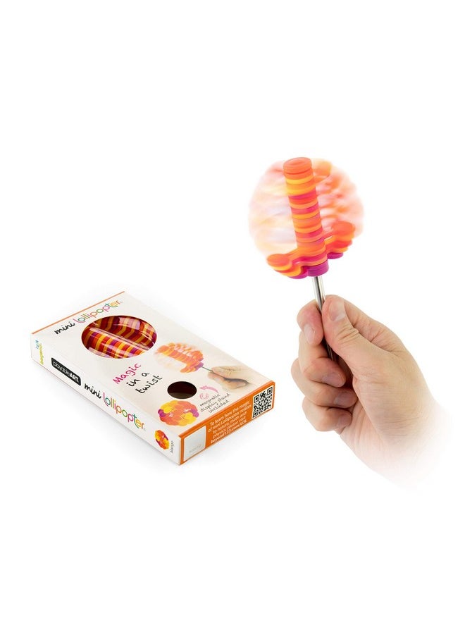 PLAYABLE ART PLAYABLE ART Mini Lollipopter (Mango, with Magnetic Base)  - Image 1