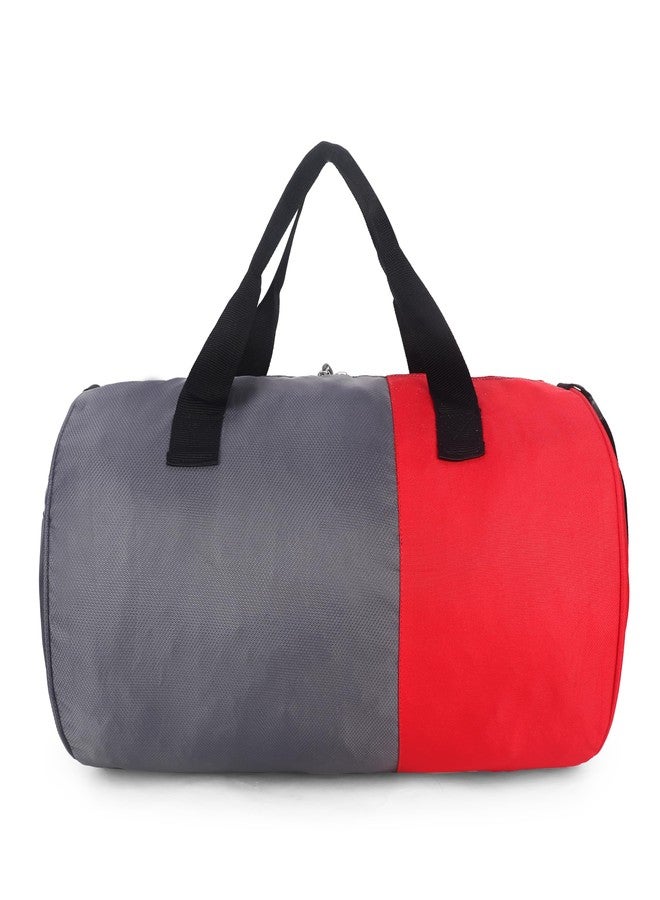 Monvelli Gym Duffel Bag for Men & Women - Large Sports & Travel Bag with Adjustable Shoulder Strap, Separate Shoe Compartment, Water-Resistant Material, Multipurpose Duffel for Fitness, Getaways - Image 4