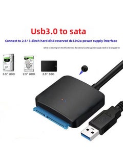 ماركة غير محددة محرك الأقراص الصلبة SATA إلى Usb3.0 Easy Drive 3.5 "ميكانيكي 2.5" للكمبيوتر الدفتري SATA سعة محول القرص الصلب: Usb3.0 Easy Drive Cable + اللوائح الأوروبية - 3.5 بوصة  - Image 4