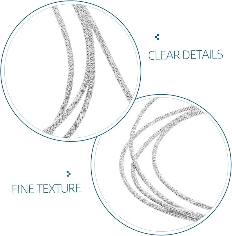 Silver High Temperature Resistant Braided Speaker Wire for Car Audio Home Theater - Image 4