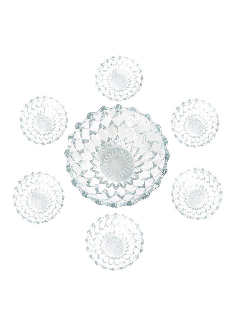 Glass Dessert Bowls - 12 Pack - Ice Cream Cups Mini Trifle Footed Dessert Bowls for Dessert  - Image 3