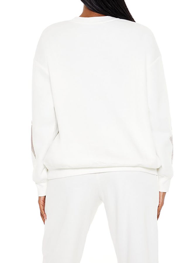 FOREVER 21 Gingham Star Patch Pullover  - Image 3