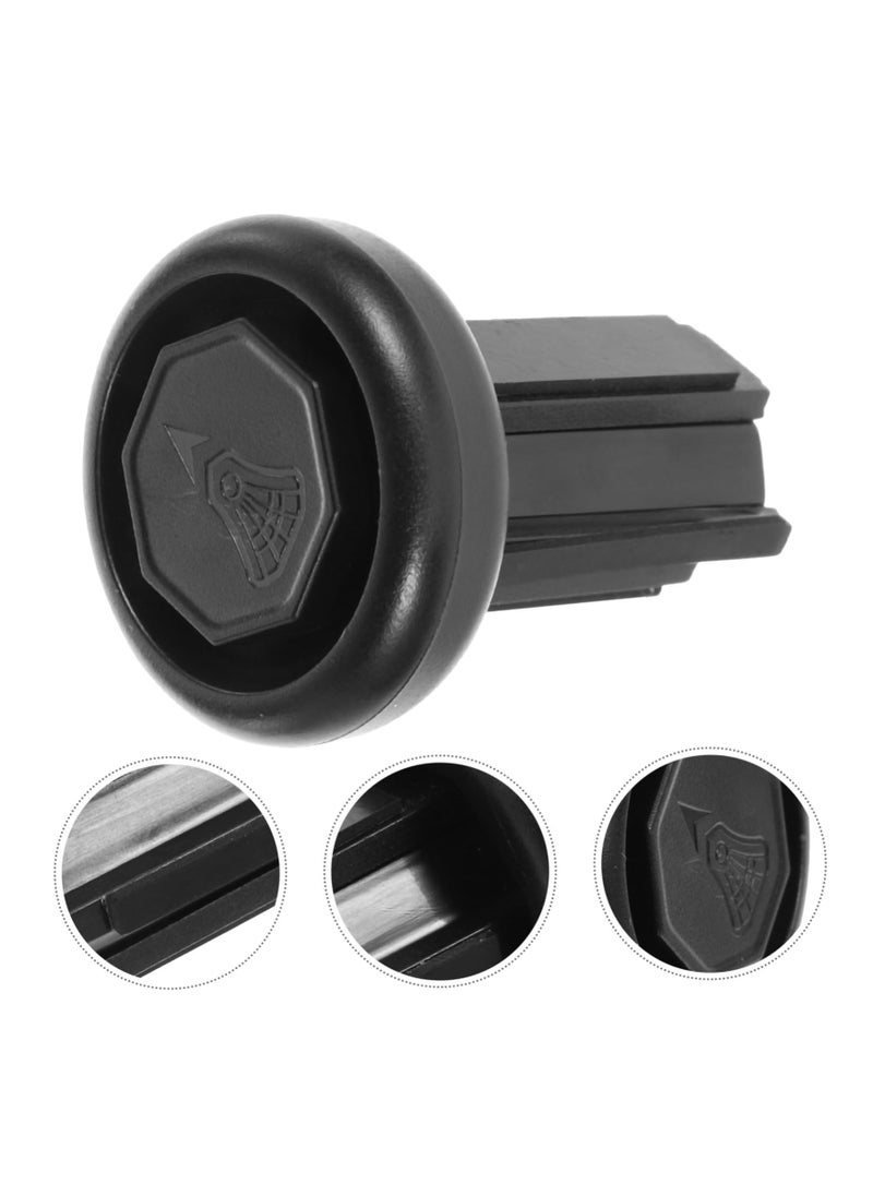 SYOSI - Hockey Pucks non-slip Hockey Stick Tail Cover, Protector Component Ice Hockey Stick Tip Protector Protective Case, Hockey Replaceable Covers for Hockey Tips, Hockey Parts Supplies Abs Non-slip - Image 1