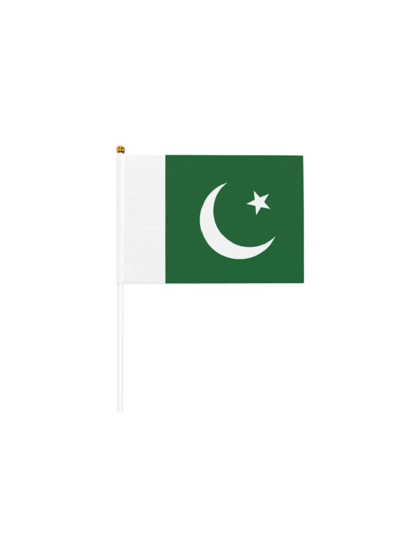 Pakistan Independence Day T Shirt for Boys, Cap, Badge, Flag Set Celebrate Pakistan Independence Day with this Kids Combo Pack in Style - Image 5